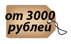 От 3000 рублей