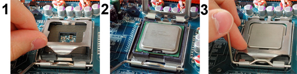 Установка процессора Intel