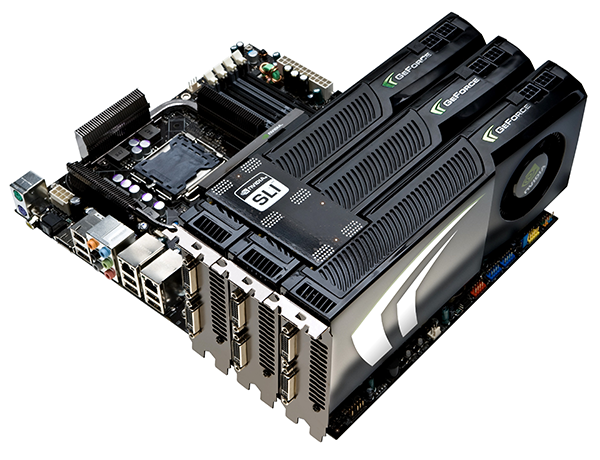Видеокарты GeForce с технологией SLI