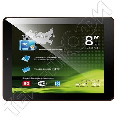 Ремонт Explay Surfer 8.31 3G