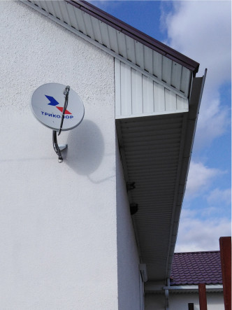 Установка Триколор c. Рождественская Хава